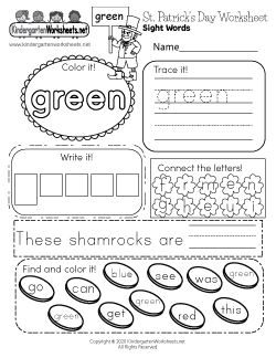 Free Holiday Worksheets by Month - Topical Kindergarten Worksheets