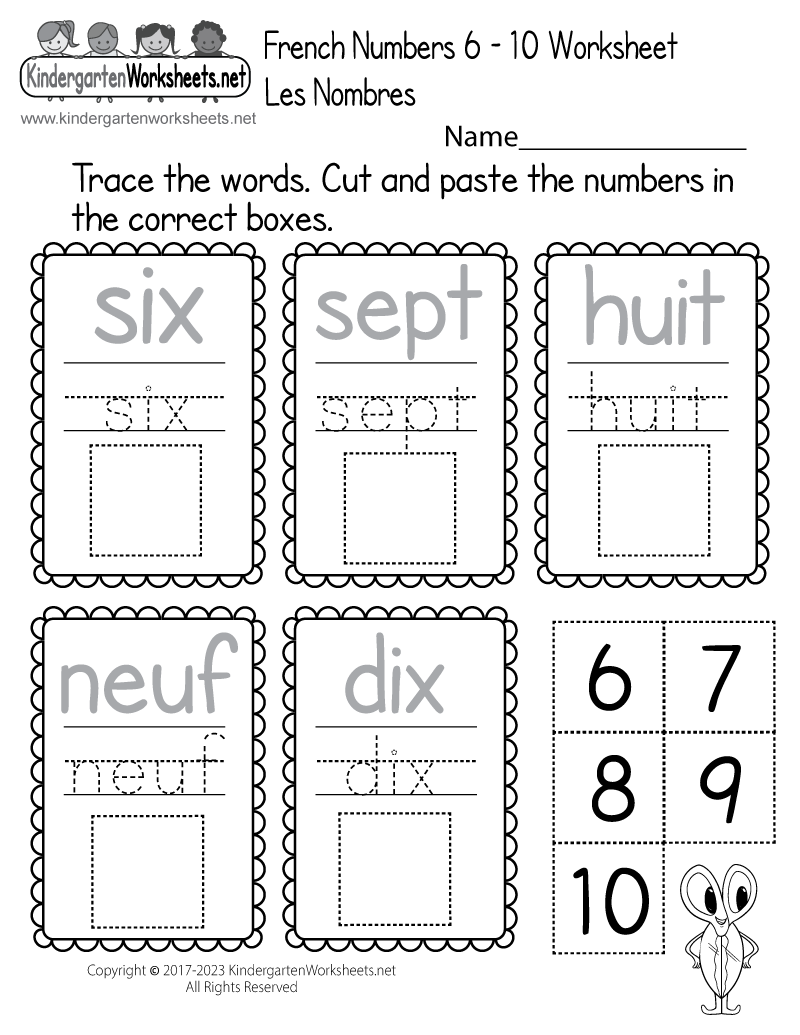 Free French Printables Free Printable Download