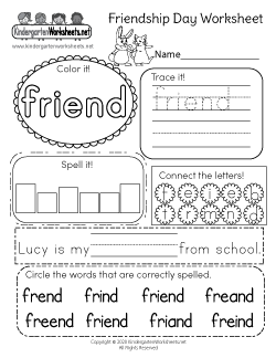 Free Holiday Worksheets by Month - Topical Kindergarten Worksheets