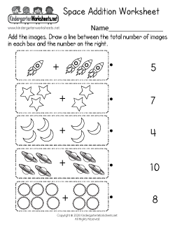 Free Kindergarten Learning Worksheets - Printable and Online