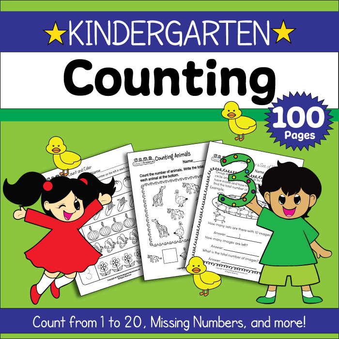 Premium Counting Worksheets Collection