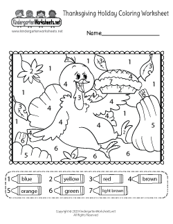 Thanksgiving Worksheets for Kindergarten (Free Printables)