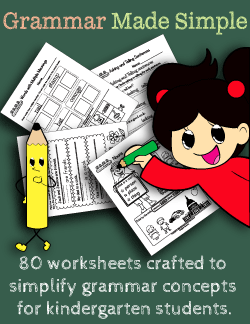 Banner for the Premium Grammar Worksheets Collection