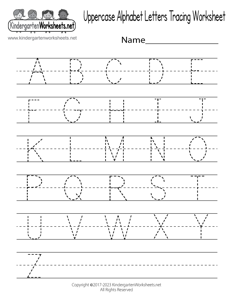 handwriting practice worksheet free kindergarten english worksheet for kids