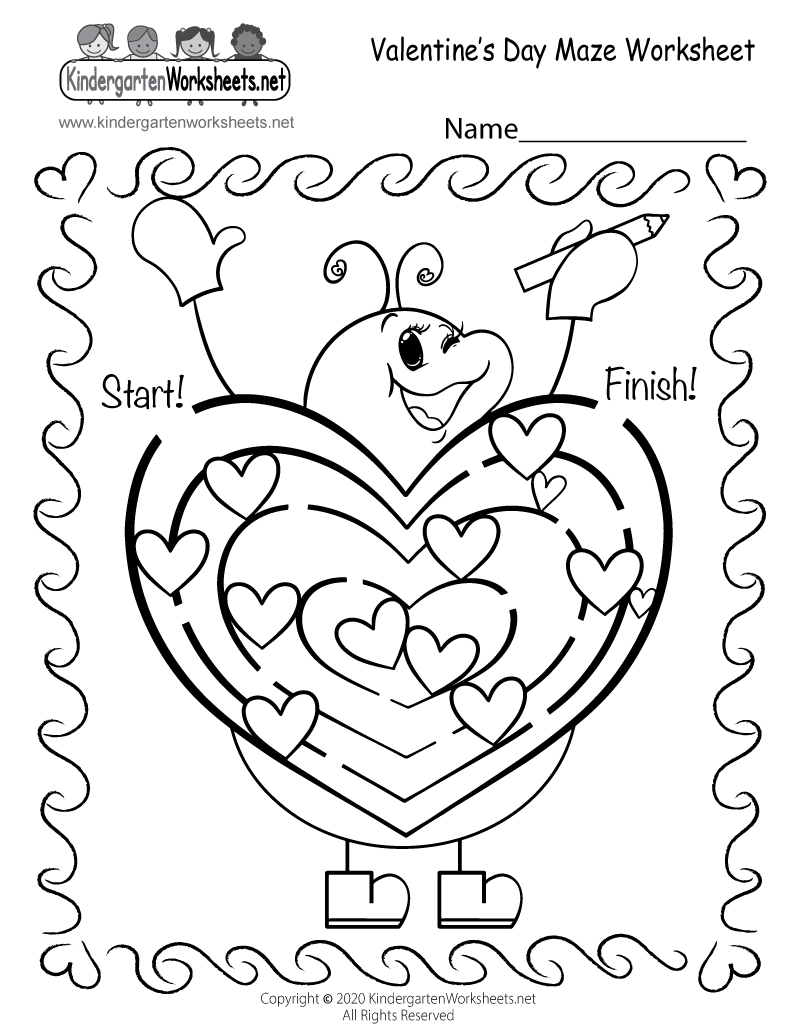 fun-valentine-s-day-maze-worksheet-for-kindergarten