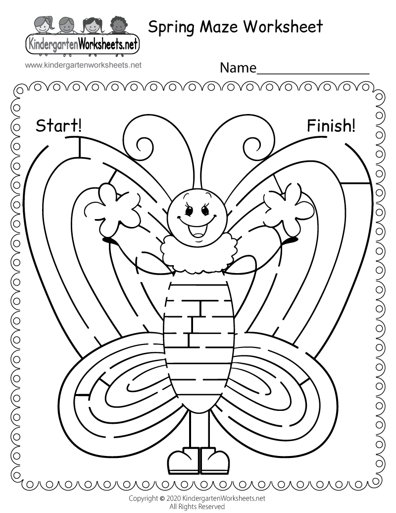 free-printable-spring-maze-worksheet-for-kindergarten