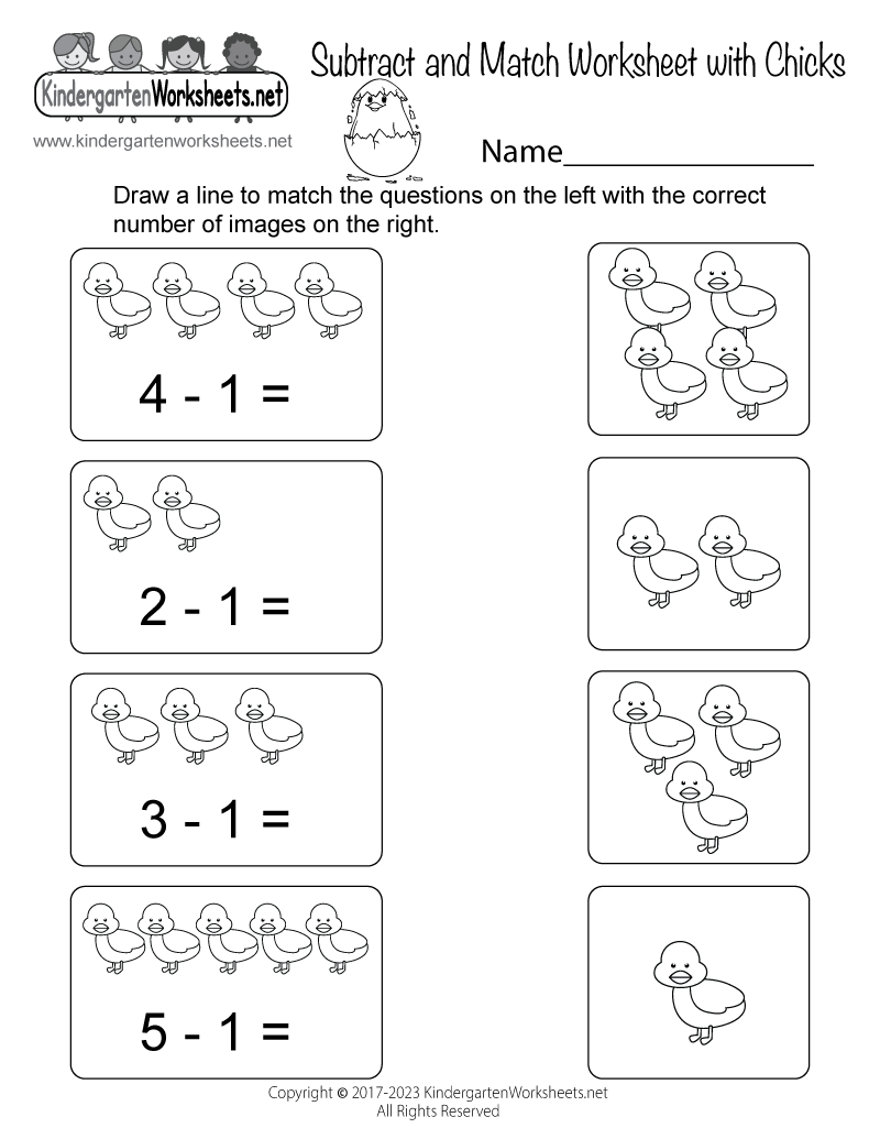 subtraction-worksheet-for-kindergarten